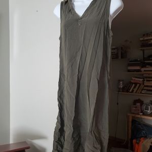 Olive green Sonoma dress